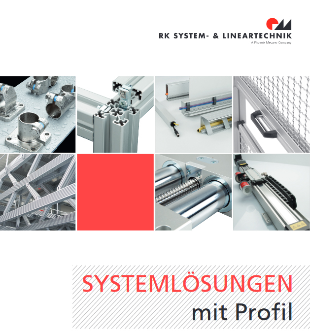 Image-Bröchüre RK System- & Lineartechnik GmbH